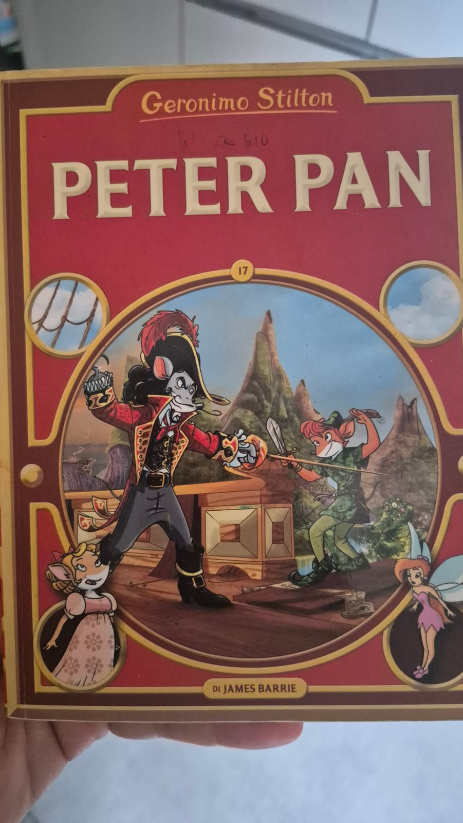 Geronino stilton Peter Pan in regalo a Milano